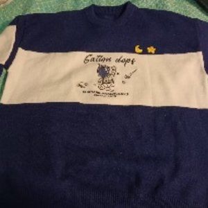 Polo Gation Dops Astronaut Sweater Size Large